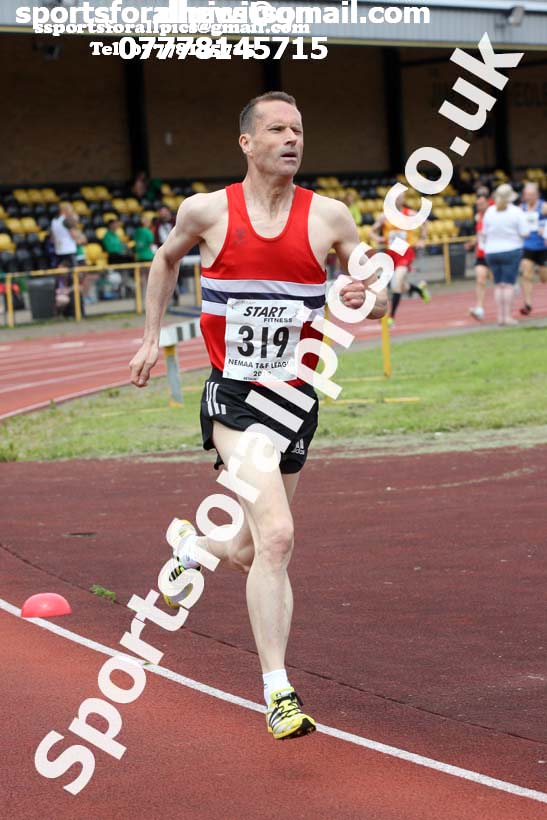Mens 1500 metres, 2019 NEMA Track and Field Champs, Monkton. Photo:  David T. Hewitson/Sports for All Pics
